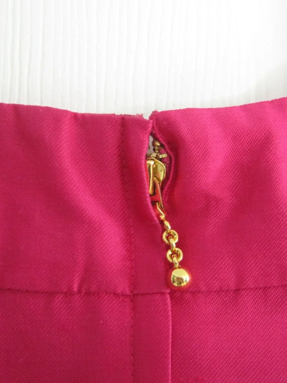 Kate Spade Fuchsia Bow Silk Faille Dress Size 0 Hot Pink Elegant Event Wear